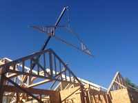 Truss Installation on New Construction thumbnail